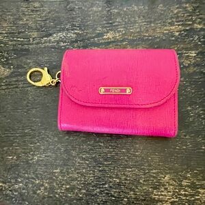 Fendi Cardholder Pink Wallet